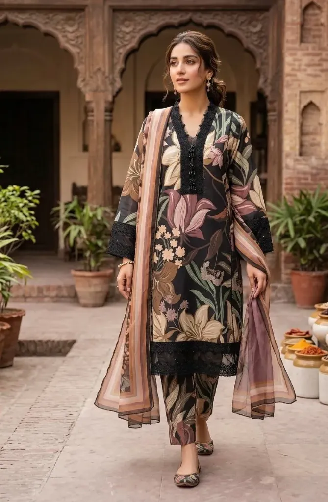 Cotton 3pc suit